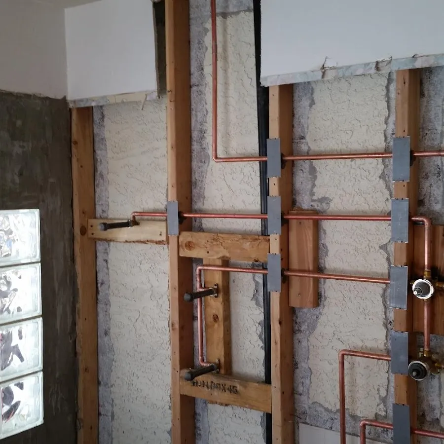 Copper pipe installation for Burst Pipe Repair in Granger